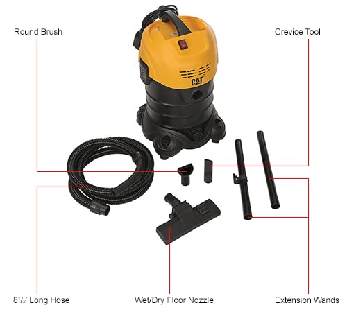 Aspiradora Tambor Acero Inoxidable 25L 110V miniatura 6