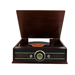 Soundmaster pl550br platine tourne disque (courant alternatif, marron, 364 X 114 x 364 mm, 364 x 365 x 364 mm) - Les Beatles, Paul McCartney, John Lennon, RIngo Starr, George Harrison Soundmaster pl550br platine tourne disque (courant alternatif, marron, 364 X 114 x 364 mm, 364 x 365 x 364 mm) – Image 2