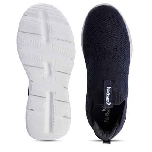Image of WALKAROO Sports Shoes for Men's|Perfect for Walking,Gym Training and Casual Outfit|Cushioned Insole with EVA Outsole |Breathable Mesh Upper|WS9571