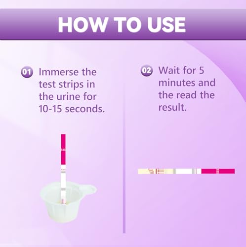 Ovulation Test Strips, 30 Counts Ovulation Test Strips Kit LH Test Strips Ovulation Test Fertility Test for Women - Thumbnail 4