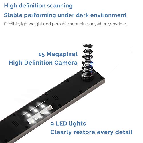 Document Scanner A3 Scanner Auto-Flatten