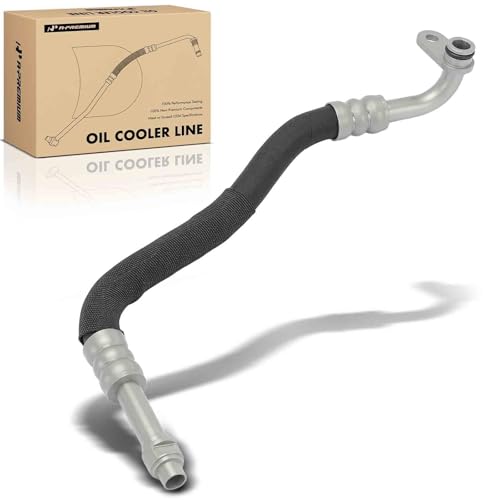 N845 - Oil Leak from Unsecured Hose - 2024 Land Rover Range Rover 6 A-Premium Inlet Engine Oil Cooler Line Hose Assembly Compatible with BMW E60/E61 Series 535i 2008-2010, 535i xDrive 2009-2010, 535xi 2008