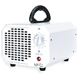 LEDIT Generatore Ozono 10.000mg/h Progettato in Italia–Ozonizzatore USO DOMESTICO Certificato CE&CNR 0-200m²–Purificatore d’Aria Deodorante Ambienti–Timer 120min,Filtro Lavabile,Abitazioni Garage Casa