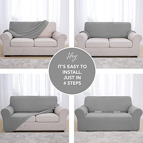 Deconovo Copridivano 4 Posti in Elastico Fodera