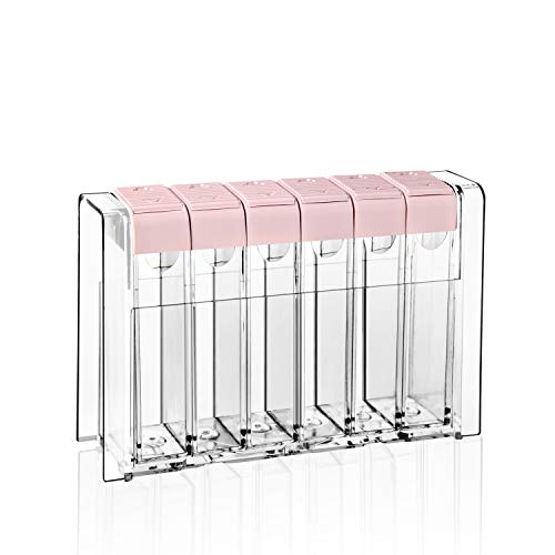 Spice Shaker Seasoning Box-Plastic Spice Dispenser-Seasoning Condiment Storage Container with Tray for Salt