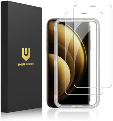 UNBREAKcable Screen Protector for iPhone X/11 Pro/XS (5.8 Inches) Tempered Glass Film, [Pack of 2] HD 9H Hardness [Anti-Scratch, Anti-Fingermarks, Bubble Free, Ultra Clear]