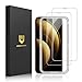 UNBREAKcable iPhone Xs/X Screen Protector [2-Pack] - Double Defense Series Premium Tempered Glass for iPhone Xs/X, Case Friendly, 2.5D Round Edge, Anti-Bubbles, Easy Install Tool, 3D Touch Support