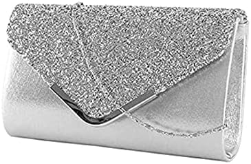 Strass Geldbörse, Glitzern Tasche Für Damen – Silberne Diamant