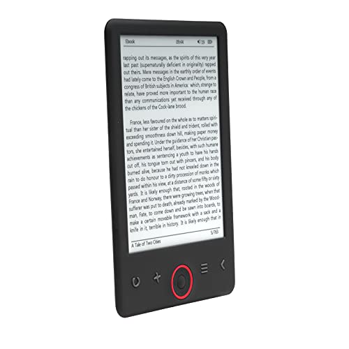 Denver Libro ELECTRONICO 6 EBO-635L Pantalla Pearl RETROILUMINADO 4GB, Negro