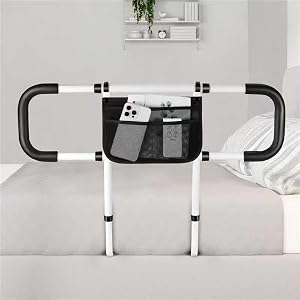 Bed Rails for Elderly Adults Safety - Extended Bed Assist Rail for Seniors - Adjustable Beds Side Rails
