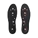 GAOAG Acupressure Massage Insoles Foot Magnet Therapy Reflexology Pain Relief Shoe Insoles ... (Black, US Men(8.5-11) Women(9.5-12) ...)