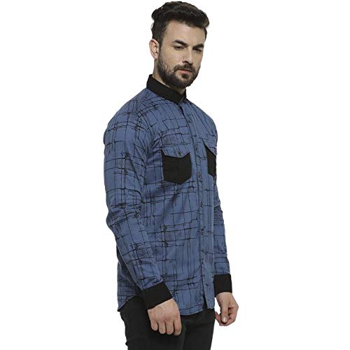 Image of CAHOOT Checkered Men's Full Sleeve Casual Shirt