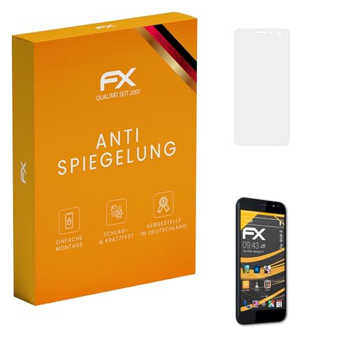 atFoliX Bildschirmfolie kompatibel mit Shift 5 Schutzfolie, entspiegelnde & stoßdämpfende FX Folie (3X)