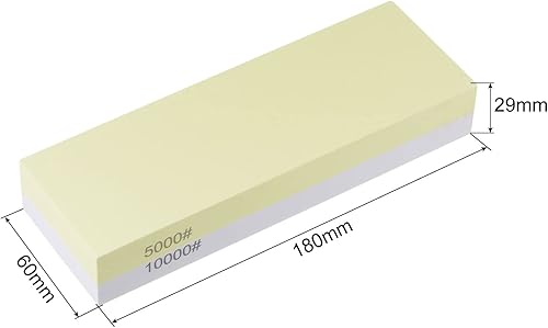 Miniatura 2 de uxcell Piedras de afilar 5000/10000 Grit 2 Lados Combinación Piedra de afilar Afilador Piedra 7.087x2.362x1.142 in
