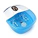 Produktbild Fußbad Carevas, Fußmassagegerät elektrisch Fußbecken, Fuß Spa Fußmassage, Heizung, Sprudelmassage, Infrarot, Foot bath Spa Entspannung