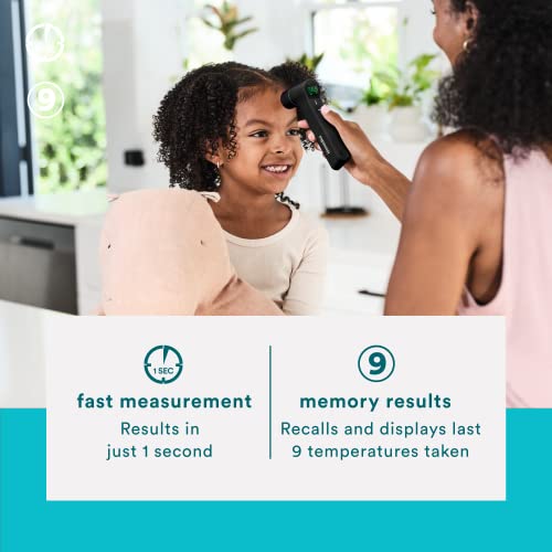 Homedics Dual-Use Infrared Ear And Forehead Thermometer, In-Ear And No-Touch Technology, Instant Results In 1 Second, Color-Coded Readings, Reliable And Accurate, Body And Object Temperature #TOP6