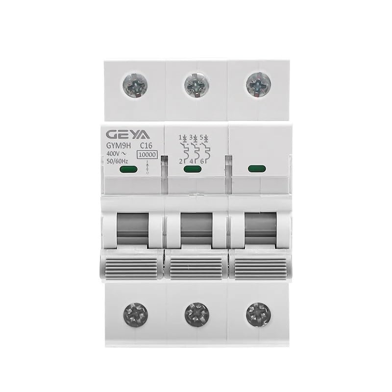 Salvavita Riarmo Automatico Interruttore automatico MCB 10KA 1P 2P 3P 4P 6A 10A 16A 20A 25A 32A 40A 50A 63A 230V 400V Curva C(3 Pole C Curve,63A)