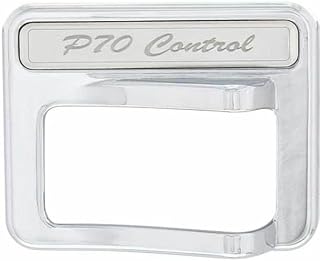 Technical Precision Replacement for Peterbilt 567-SFA Year 2023 Chrome Plastic PTO Control Rocker Switch Cover