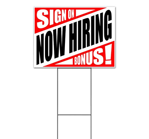 Now Hiring Sign On Bonus (18