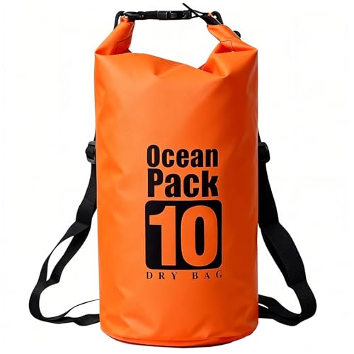 Image of Floating Waterproof Dry Bag for Kayaking Boating Paddle Boarding | 5L /10L /15L /20L /30L Lightweight Small Waterproof Backpack Keeps Gear Dry And Afloat For Hiking Camping Beach With Roll Top