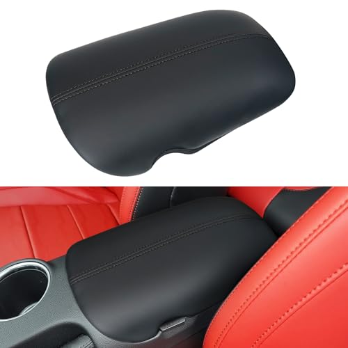 Image of Console Cover for Ford Mustang Accessories 2026 2025 2024 2023 2015-2022
