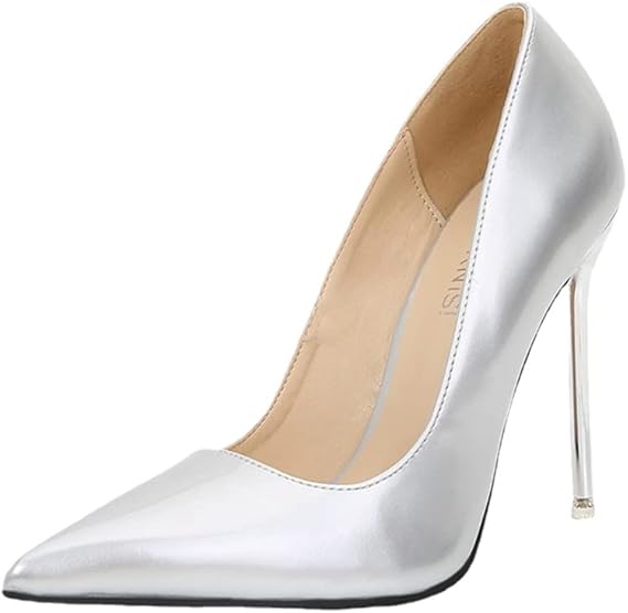 Amazon Co Jp ハイヒール ピンヒール レディースシューズ 靴 ヒール11cm ポインテッドトゥ パンプス 美脚 細ヒール オシャレ フォーマル シンプル 結婚式 履きやすい 歩きやすい 脱げない パーティー 通勤 およばれ 変装 おおきいサイズ シューズ バッグ