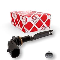 febi bilstein 45416 Kühlmittelstandsensor mit Dichtring , 1 Stück, Schwarz