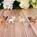 GuassLee Mini Plastic Puppy Dog Figurines for Kids, 28 Pack High Imitation Detailed Hand Painted Realistic Small Dog Figurines Toy Set