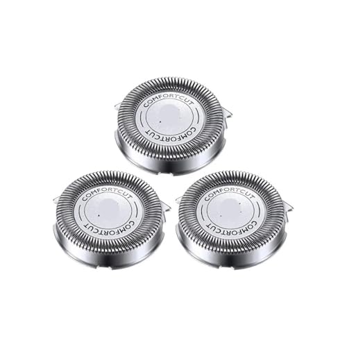 Repuestos For Cabezal De Afeitadora Eléctrica 3/6 SH30/50/52, Compatibles Con Philips, Series 1000, 2000, 3000 Y 5000.(3 pcs)