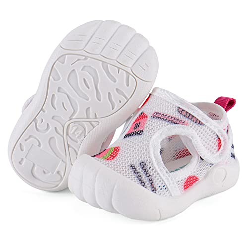 Image of MK MATT KEELY Toddler Sandals Summer Kids Water Sandals Closed Toe Adjustable Water Shoes Outdoor Lightweight Beach Shower Shoes for Boys Girls