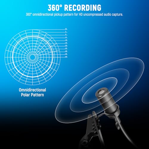 Mini Microphones Lavalier USB C NEEWER Pack de 2 pour iPhone 15 16 et Android avec Câble 2m - 2