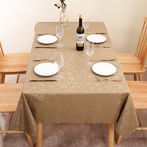 Smiry Rectangle Waterproof Heavy Duty Vinyl Tablecloths, 60 x 102 Inch by Smiry - Used condition - Image 2