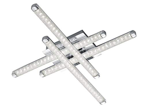 Plafonnier Métal 4,5W Reality R62814100 pour sublimer l'ambiance du salon et couloir