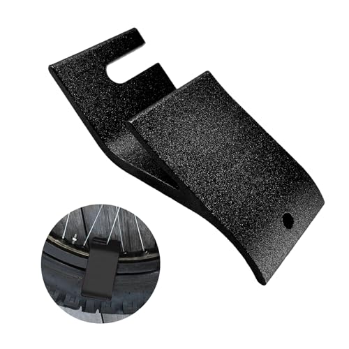 Image of KVAEY Motorcycle Tire Bead Installation Holder Hook, Off-Road Tire Removal Install Assistance Tool, Universal Wheel Tire Changing Tool for Dirt Bike, Motorcycle Accessories (Black)