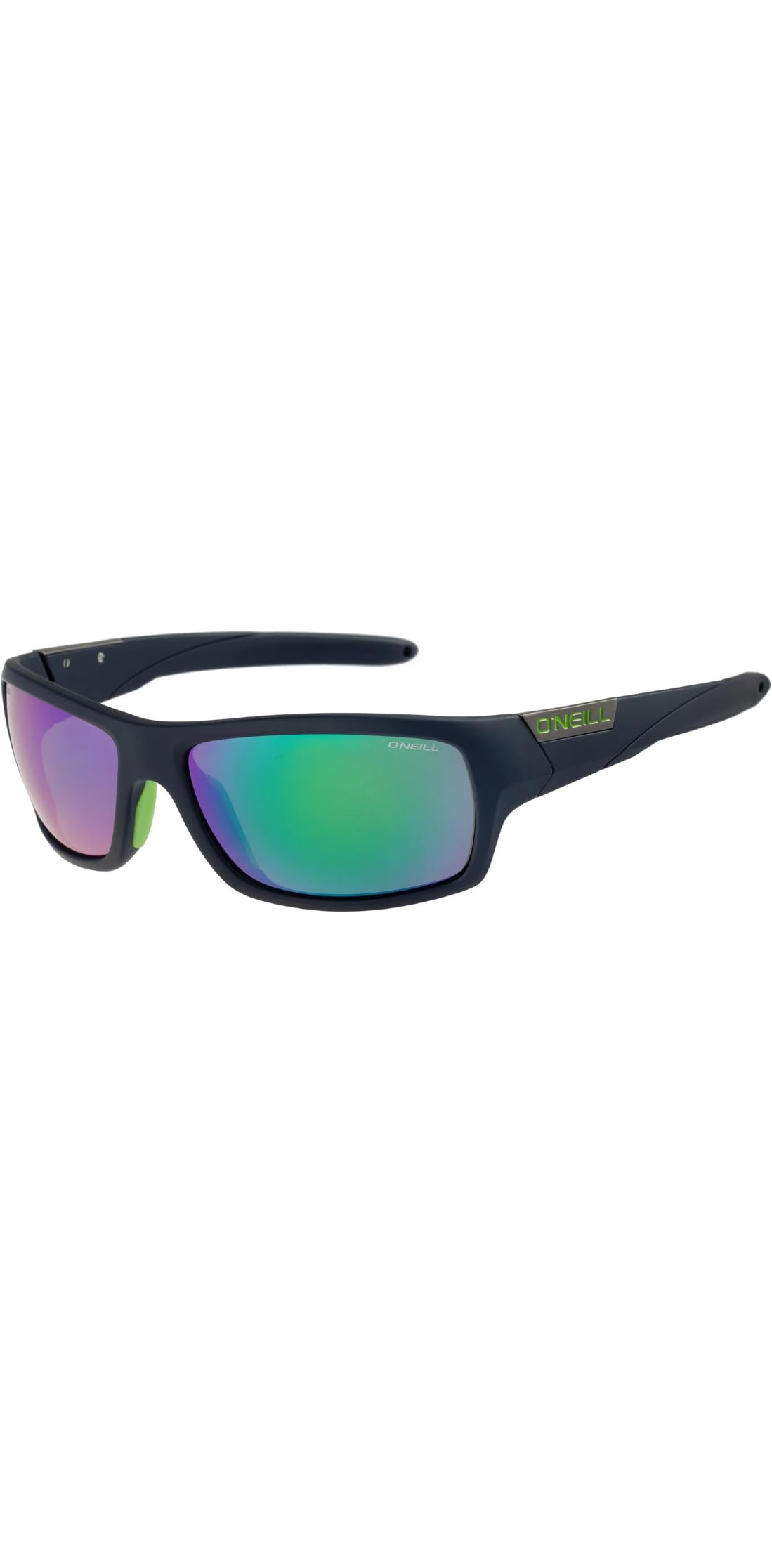 O'Neill ONS-Barrel 2.0 - Gafas de sol para hombre 132P azul marino mate/lima/verde espejo, Blue