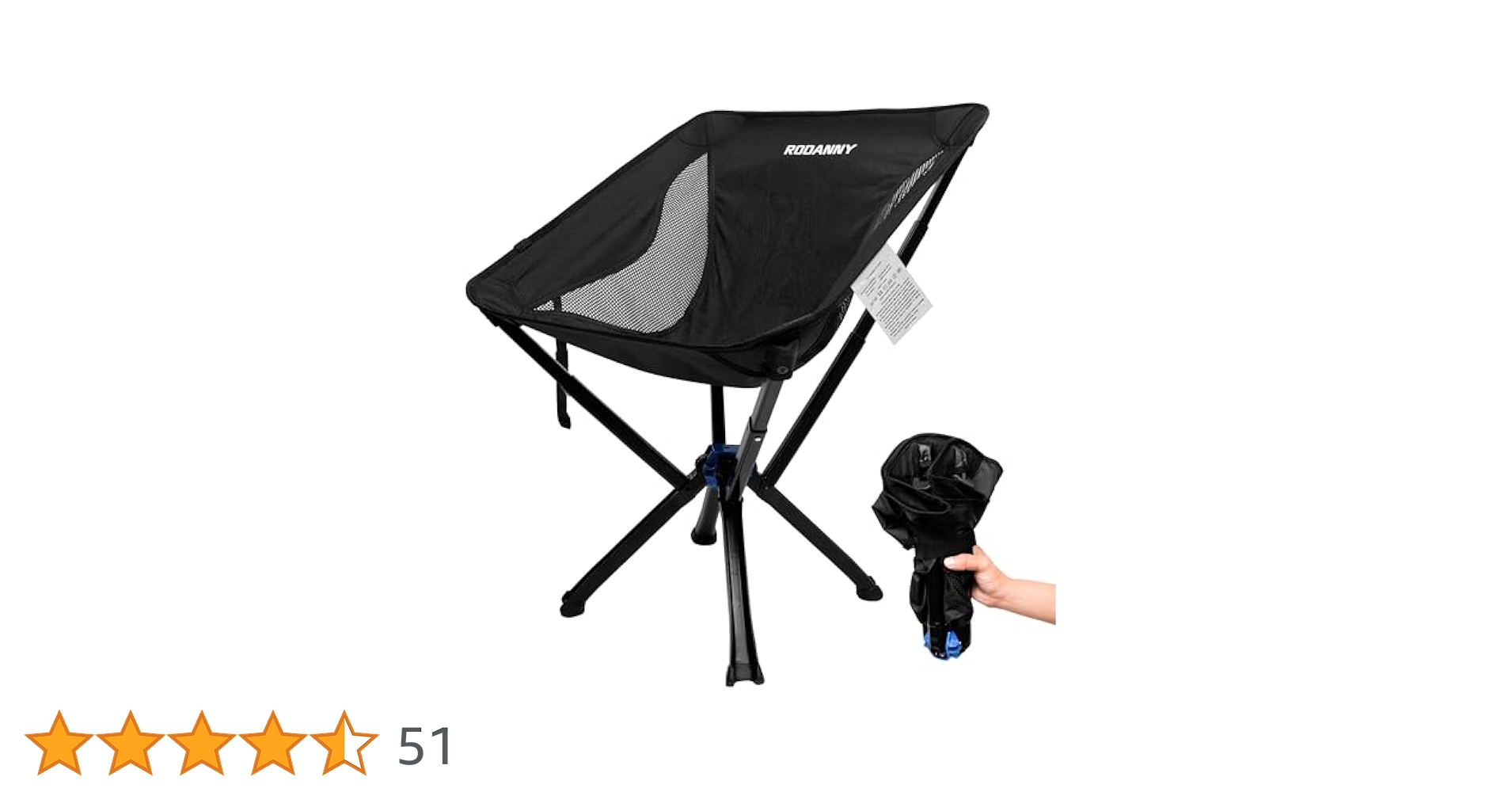 RODANNYアウトドアチェア グリーン折りたたみ椅子 超軽量 コンパクト キャ Amazon.co.jp: RODANNYアウトドアチェア グリーン折りたたみ椅子