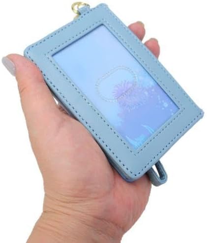 マリモクラフト(Marimocraft) Bi-Fold Pass Case, W11.2×H8×D1cm, Blue