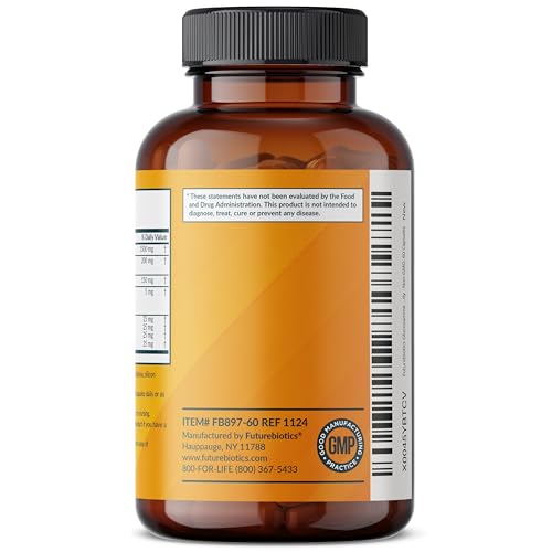 Futurebiotics Glucosamine Chondroitin Turmeric & MSM Advanced Joint Formula, Supports Healthy Joints & Mobility - Non-GMO, 60 Capsules