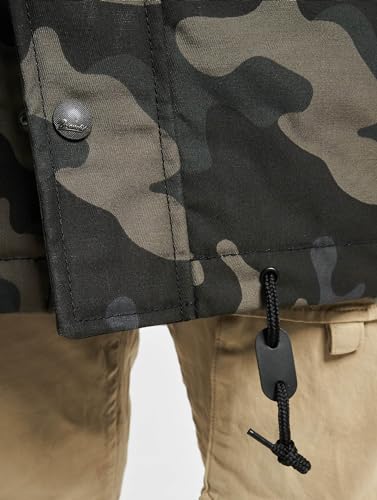 Brandit Marsh Lake Teddyparka, Farbe: darkcamo, Größe: S
