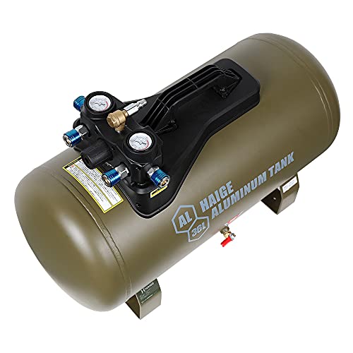 HAIGE(ハイガー) アルミ製サブタンク エアータンク コンプレッサー 小型...