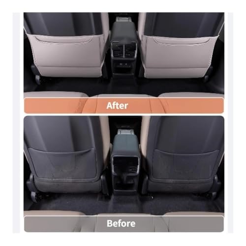 Cubierta de tablero para XC70 y protector de asiento posterior antiarañazos 5