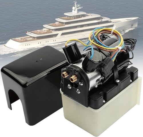 Image of V351HPU1 Hydraulic Power Unit-12V Replace for Pump Two Solenoid Valves Compatible with Bennett Marine