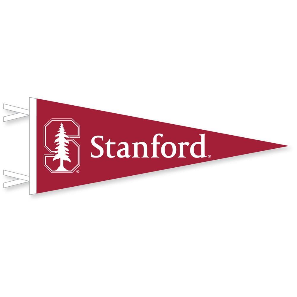 Stanford Cardinals Wool Felt Pennant - 9