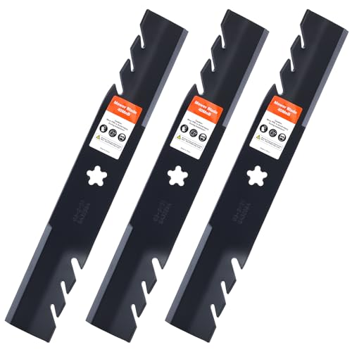 Image of Grasscool Z248F 48 inch Deck Mower Mulching Blades Replacement for Husqvarna 532180054 YTH24V48 YTH2348 YTH24K48 Z248 YTH2448 48'' Zero Turn Lawn Tractor Riding 180054 173920