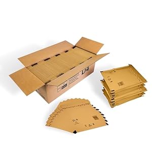 Trifoo D4 Luftpolsterumschläge braun 100 Stück