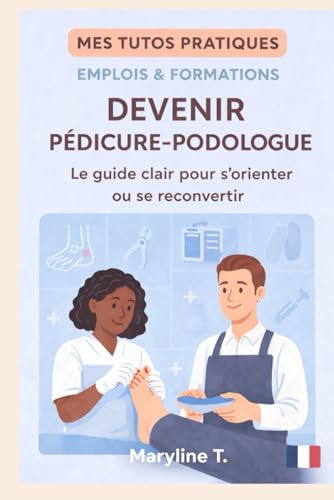 Devenir pédicure podologue: Le guide clair pour s'orienter ou se reconvertir