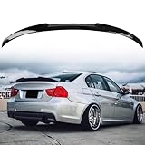E90 Glossy Black Rear Trunk Duckbill Spoiler Wing for BMW Compatible with 2008-2012 E90 M3, 2006-2011 E90 3 Series Sedan, 328i 325i 325xi 323i 328i 330i 330xi 335i 335d 335i