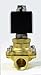 AceCrew Industrial Brass Electric Solenoid Valve Normally Open 3/4 inch NPT 220V, 240V AC - flow control valve for gas, air & water