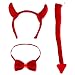 Widmann- Devil Set Travestimento per Bambini, Multicolore, 2582D