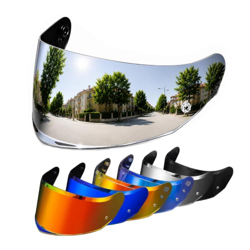 Image of PSLER Stream II Helmet Tinted Visor FF808 Face Shield Replacement for Stream II FF808